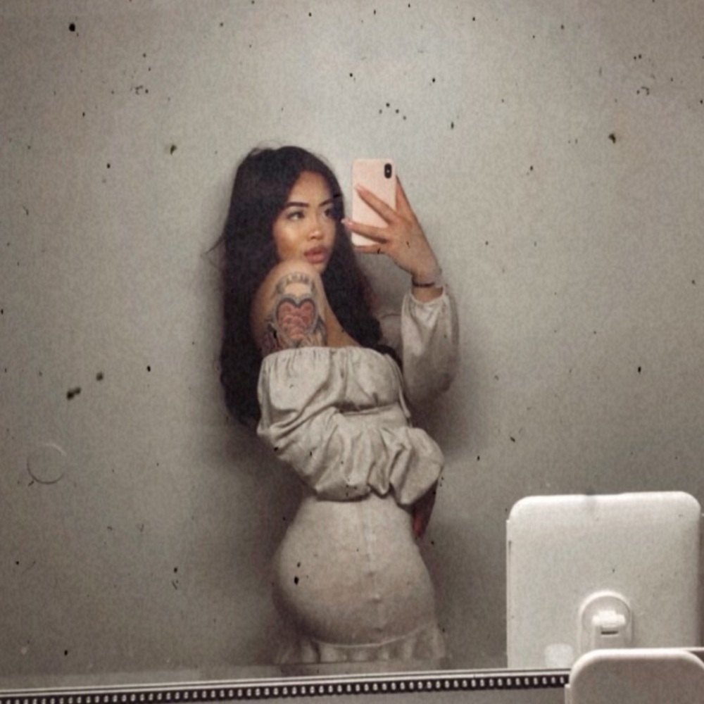 Cream dress